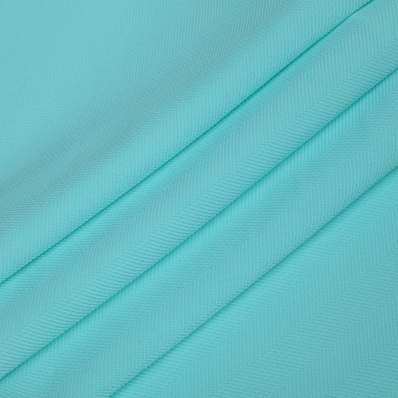 APJ1017 Warp ถัก jacquard ง่าย ๆ เสื้อโปโลทองคำยืดหยุ่น