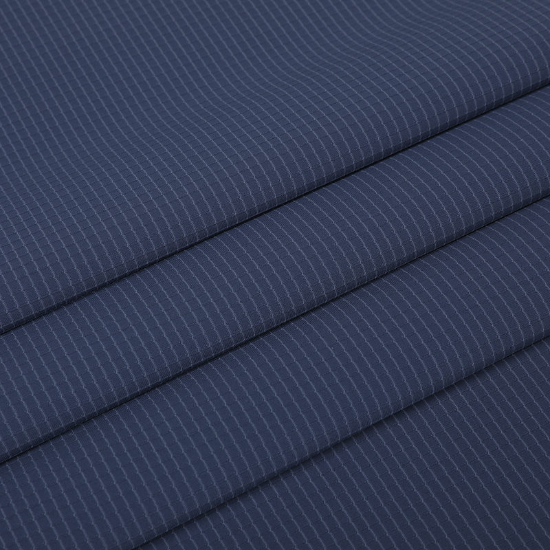 APJ1093 Warp ถักแอมโมเนียเล็ก ๆ ตรวจสอบผ้าเสื้อยืด Jacquard